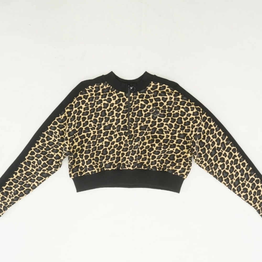 Puma Half Zip Cropped Sweater - image 2